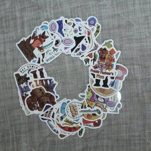 Lot of 50 Glossy Five Nights At Freddy's  Stickers